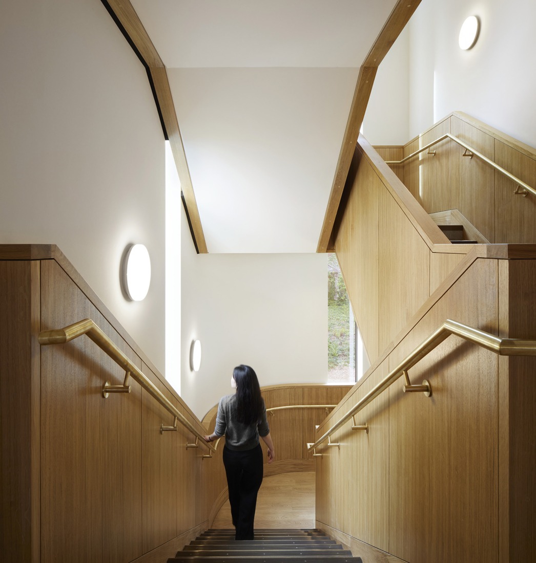 Primeras residencias femeninas en Winchester College por Stanton Williams. Fotografía por Jack Hobhouse.