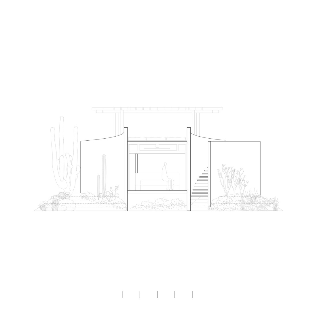 Elevation. Nereidas Homes by Studio Font.