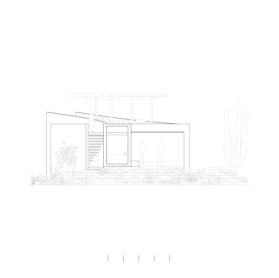 Elevation. Nereidas Homes by Studio Font.