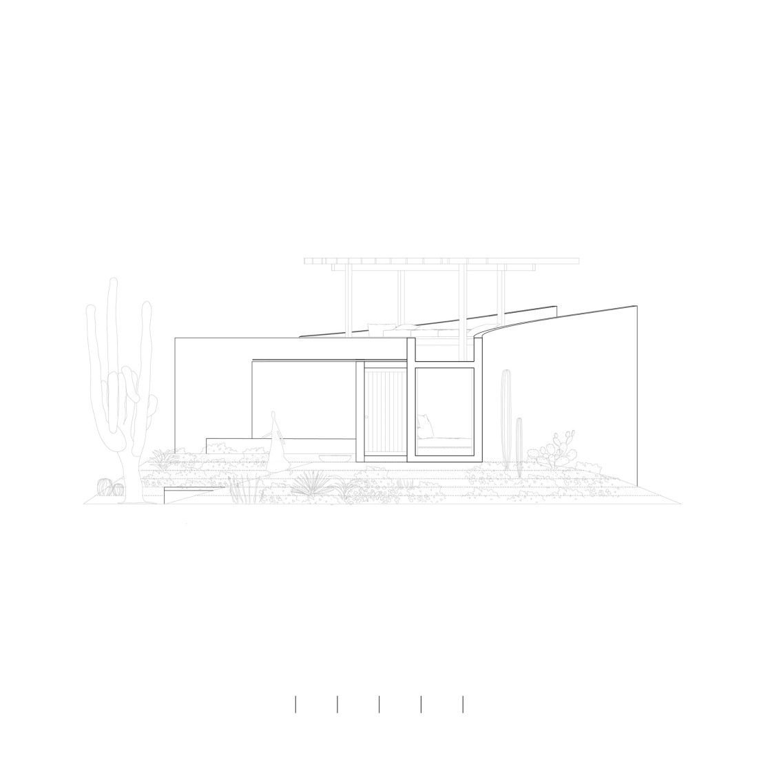 Elevation. Nereidas Homes by Studio Font.