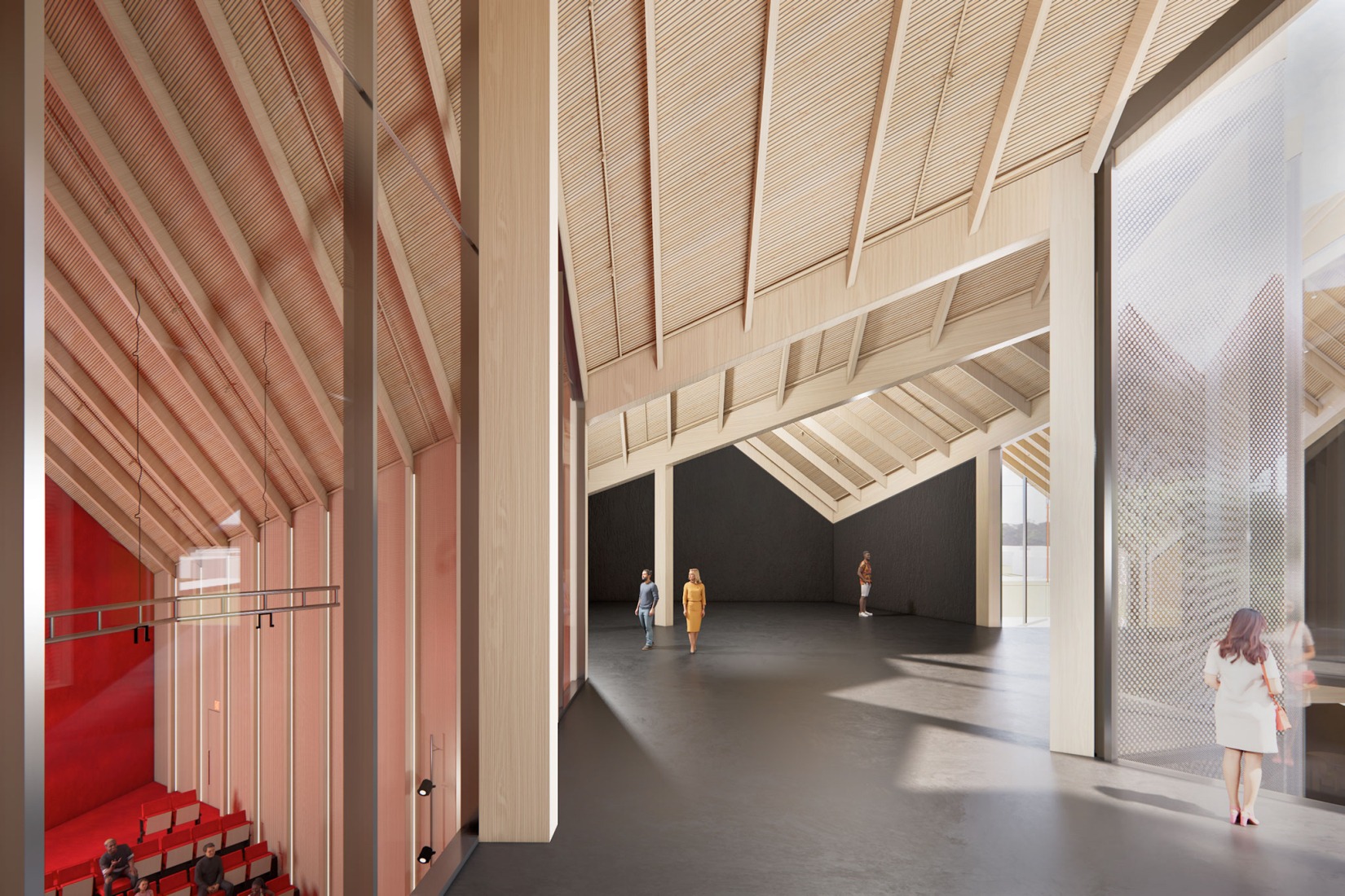 National Juneteenth Museum by BIG. Rendering by Plomp.