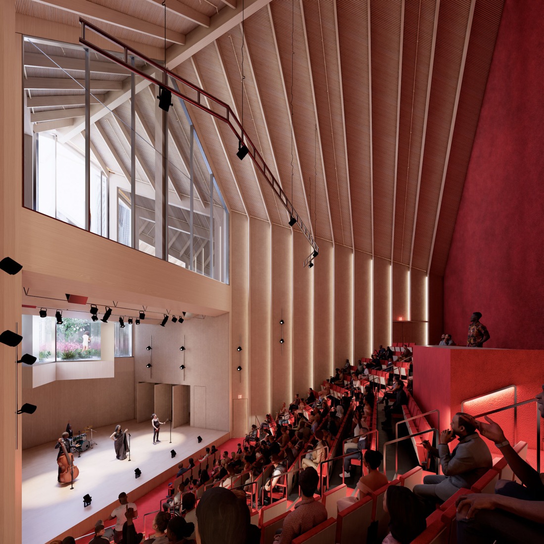 National Juneteenth Museum by BIG. Rendering by Plomp.