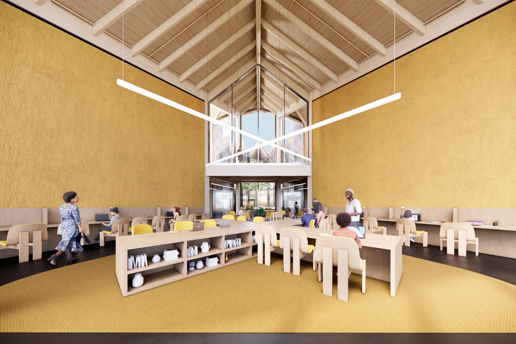 National Juneteenth Museum by BIG. Rendering by Plomp.