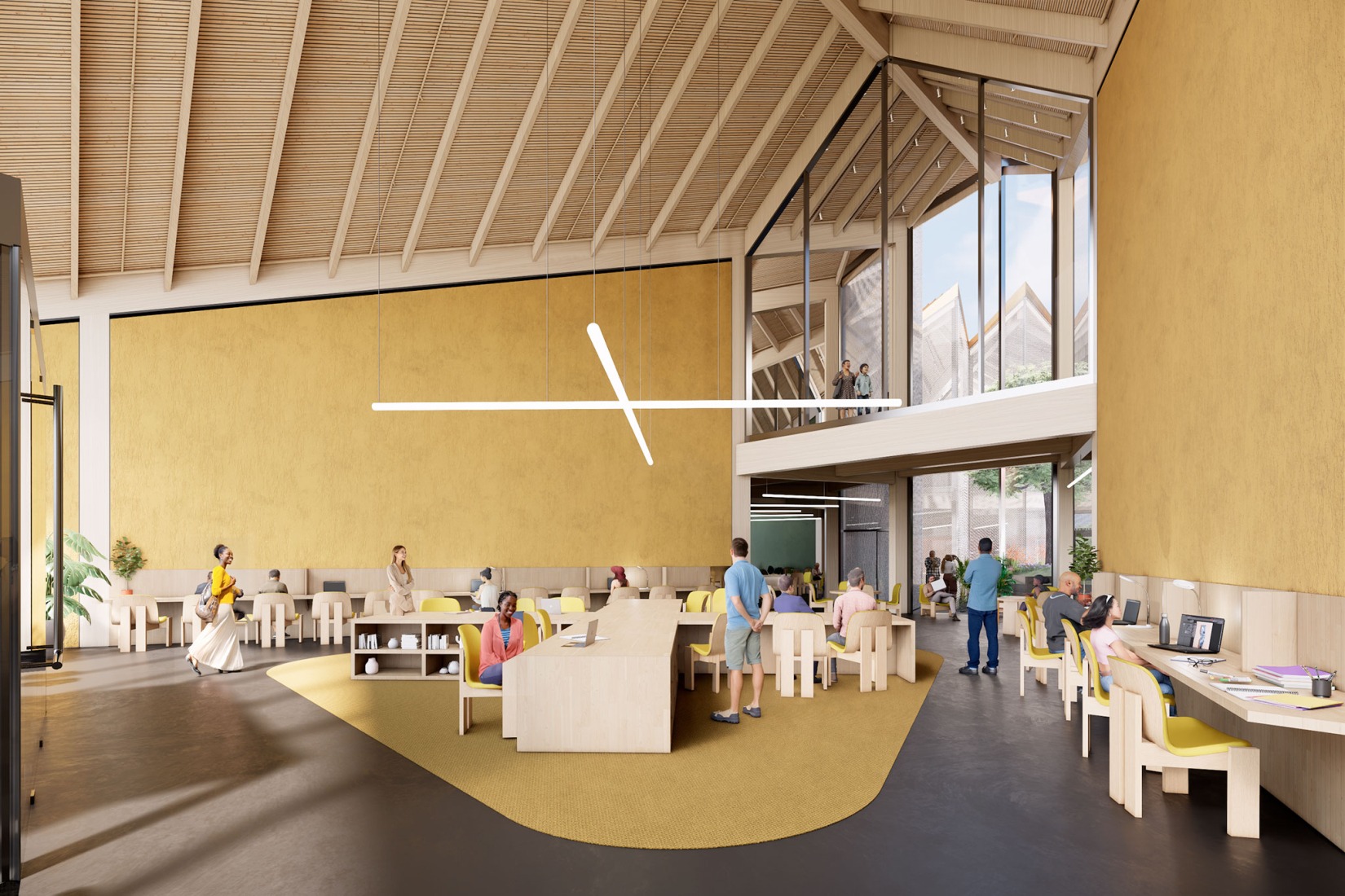 National Juneteenth Museum by BIG. Rendering by Plomp.