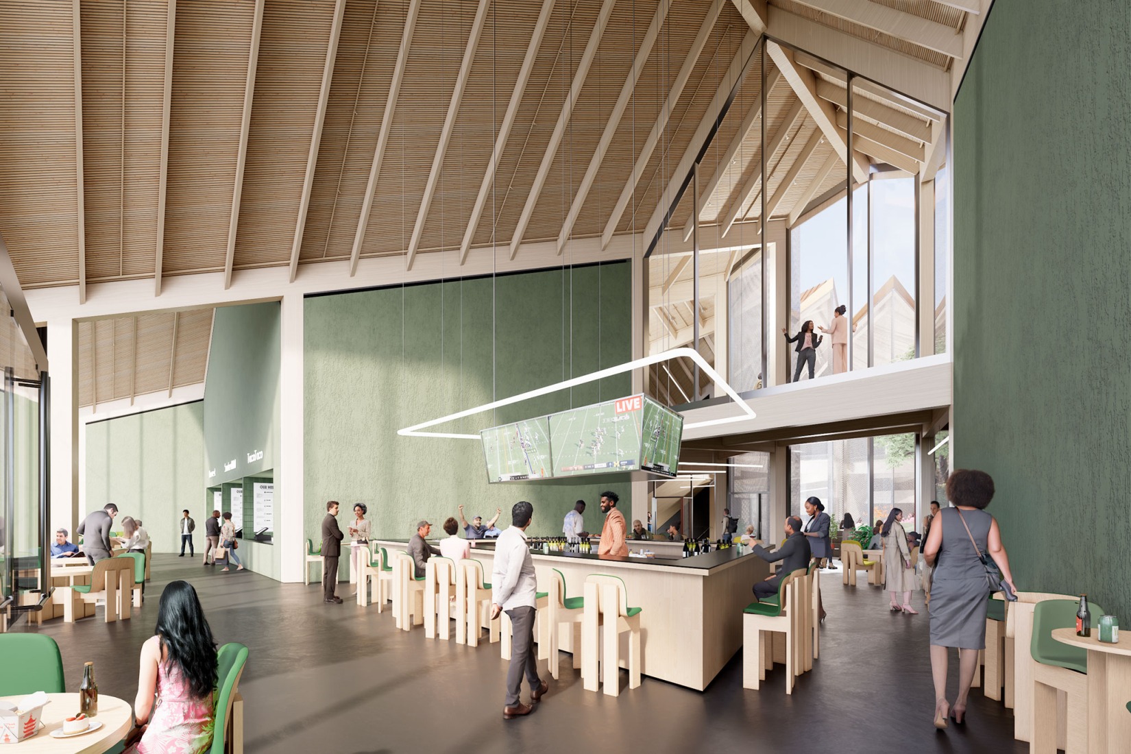 National Juneteenth Museum by BIG. Rendering by Plomp.