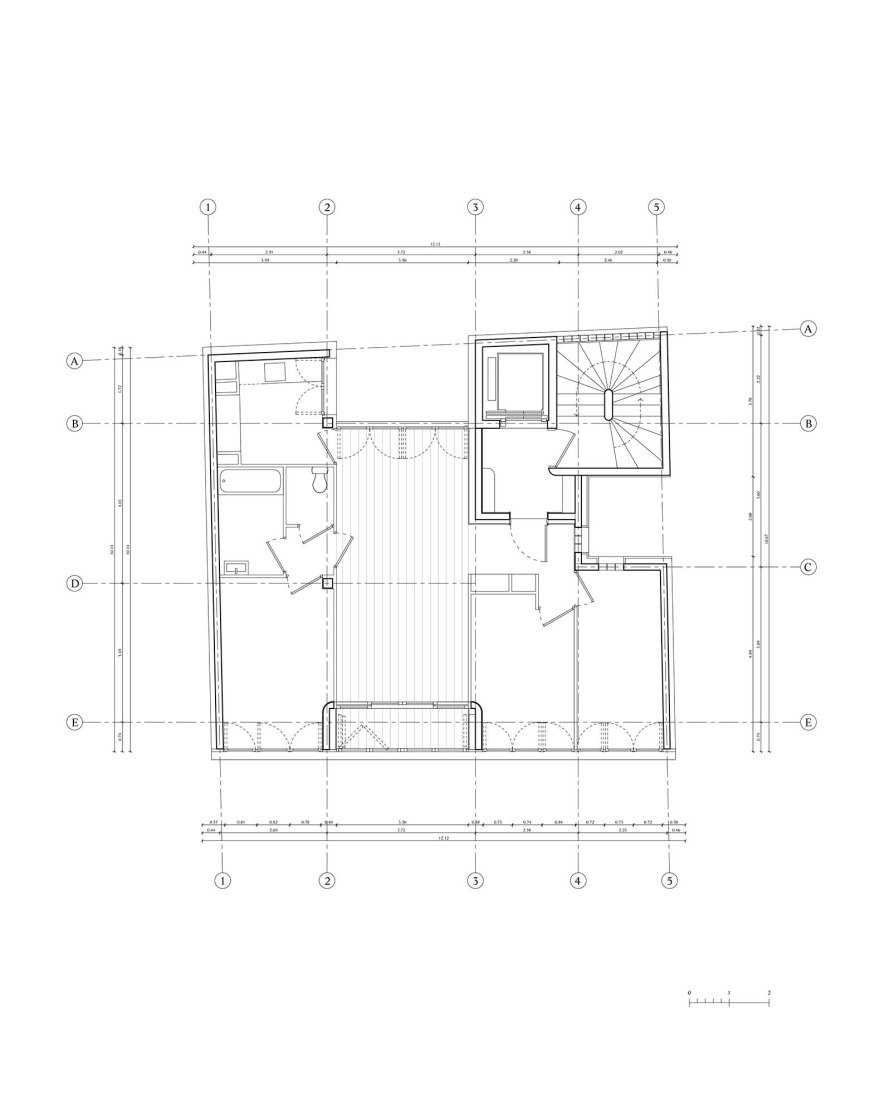 Ground floor plan. Lenoir by Boman.