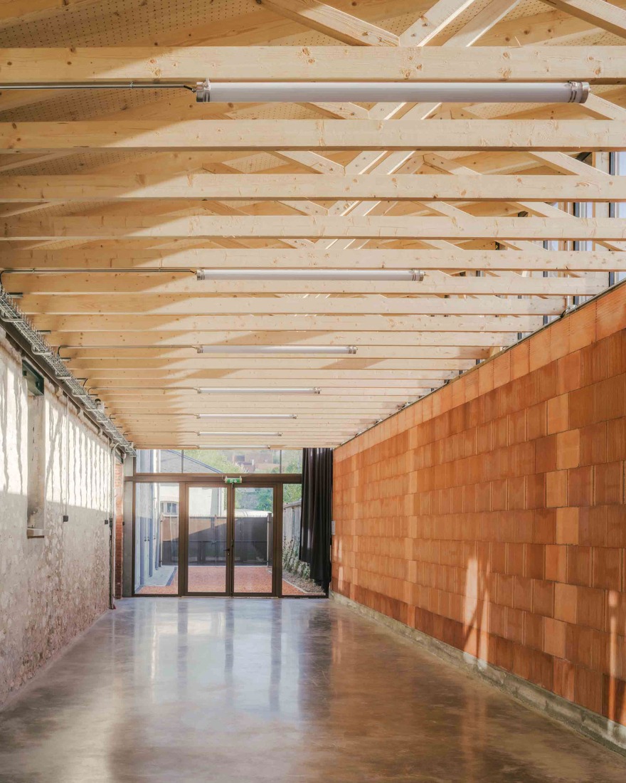 Bernie Hall, Digital arts center. Photograph by Maxime Verret.