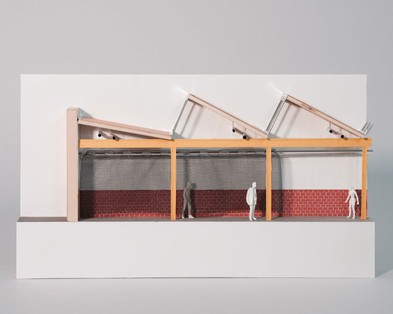 Model. Bernie Hall, Digital arts center by Graal.