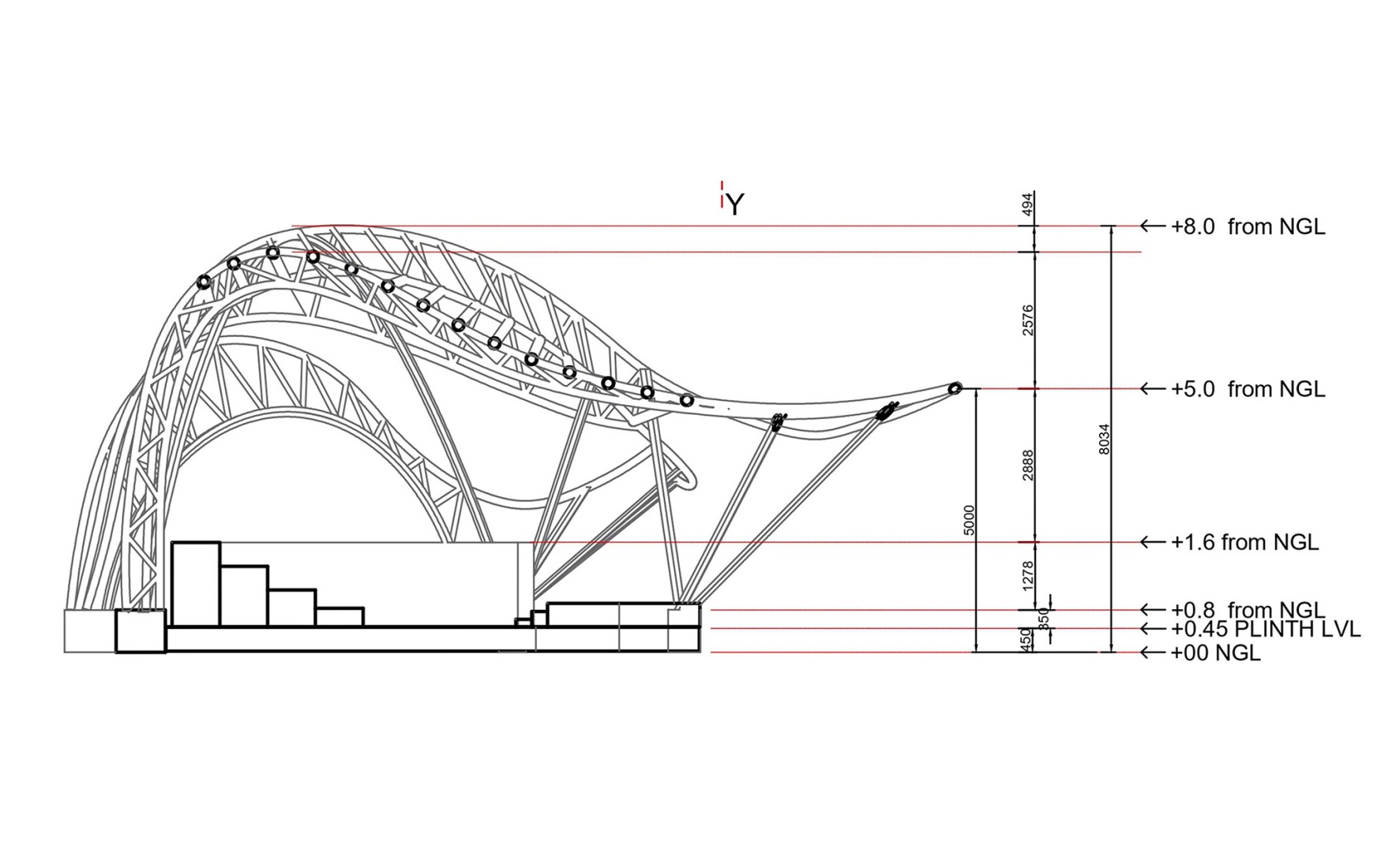 Section B. Maestro Ilaiyaraaja Music Center by Ekarth Studio.