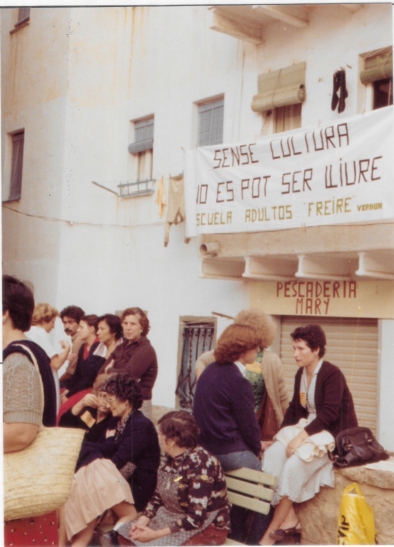 The Freire adult education school, 1970s. Unknown author. Roquetes-Nou Barris Historical Archive.
