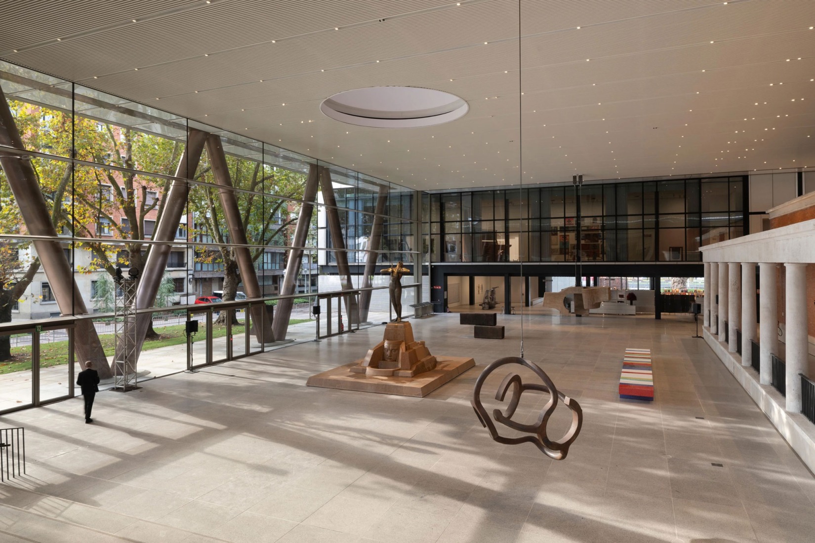 Expansion of the Bilbao Fine Arts Museum by Foster + Partners. Photograph by Nigel Young / Foster + Partners.