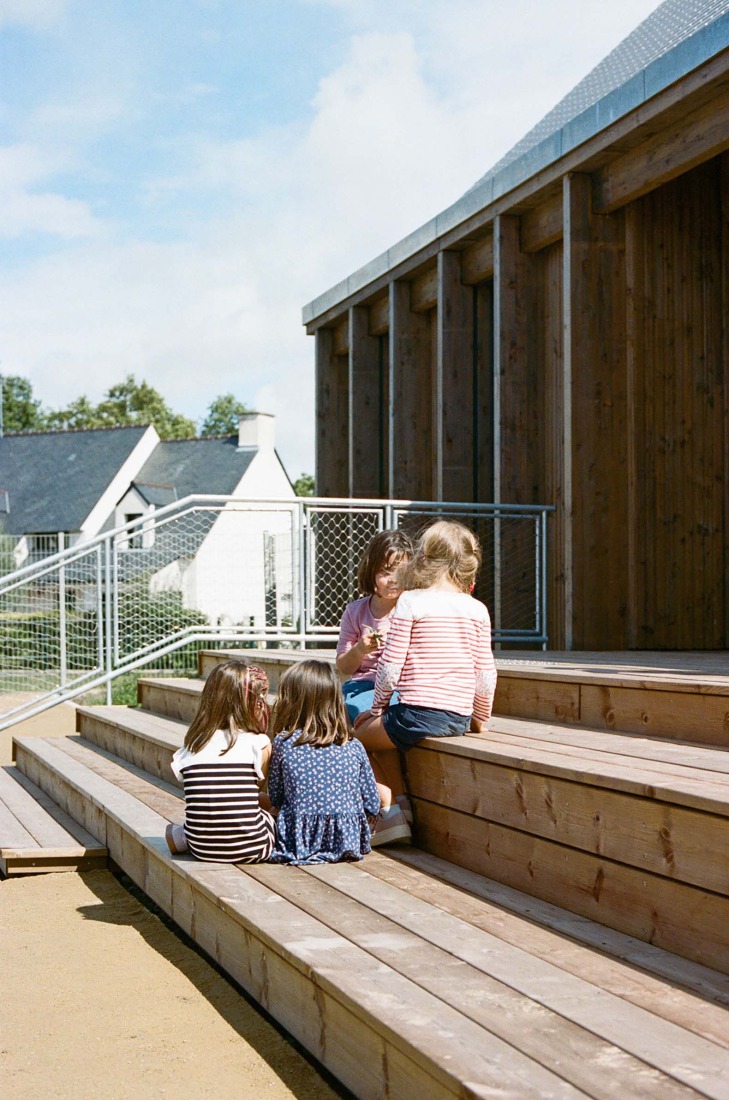 La Madeleine After-School Care Service by Fréquence Architecture. Photograph by Fréquence.