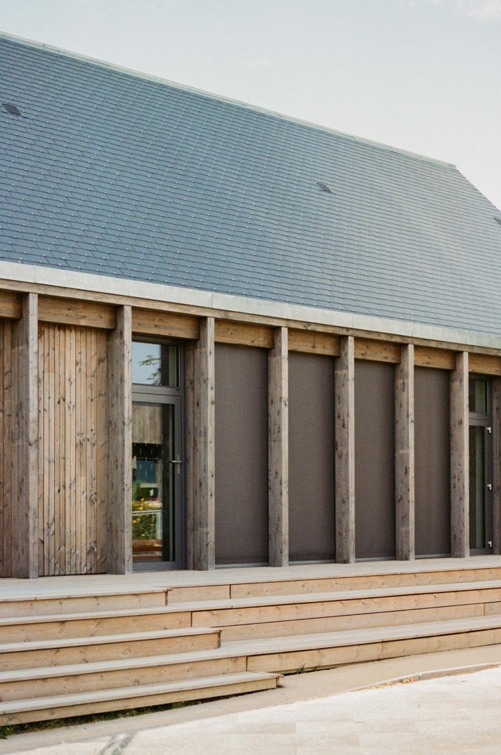 La Madeleine After-School Care Service by Fréquence Architecture. Photograph by Fréquence.