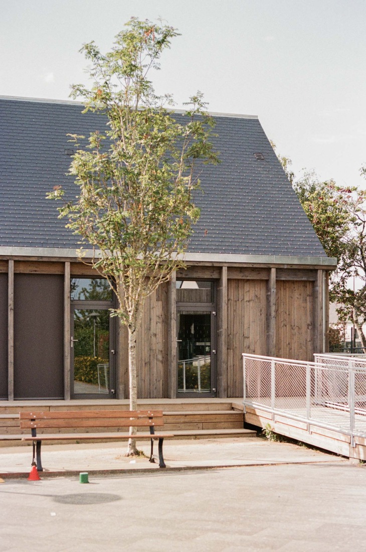 La Madeleine After-School Care Service by Fréquence Architecture. Photograph by Fréquence.