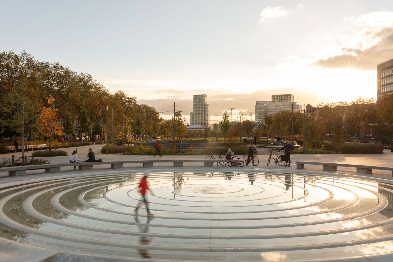 Zuidpark by Tractebel + ADR + Georges Descombes. Photograph by Isabelle Pateer.