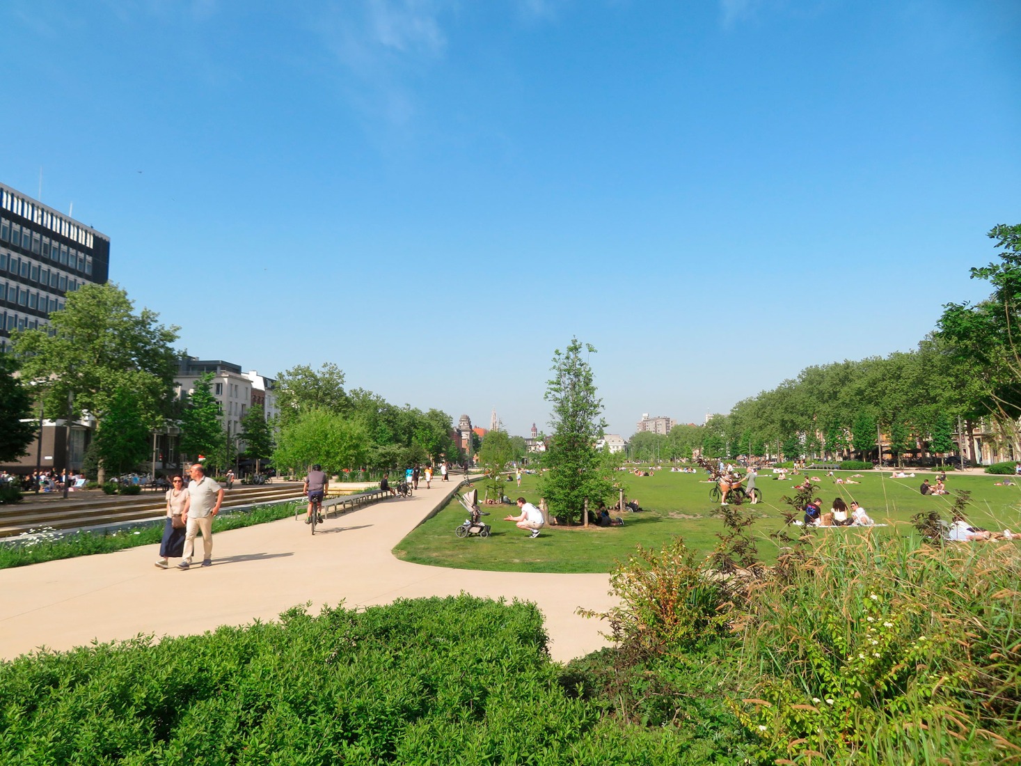 Zuidpark by Tractebel + ADR + Georges Descombes. Photograph by Tractebel.