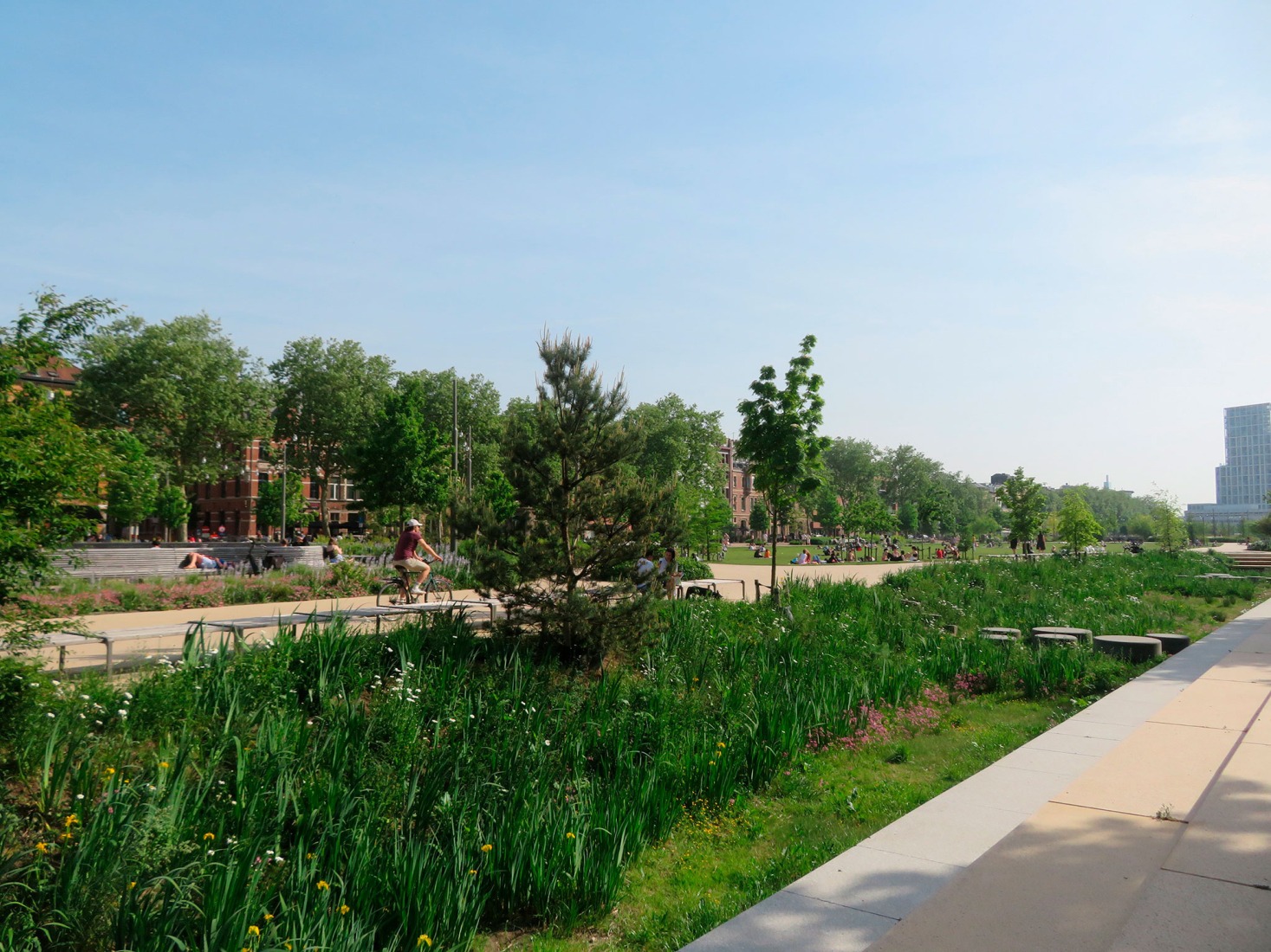 Zuidpark by Tractebel + ADR + Georges Descombes. Photograph by Isabelle Pateer.