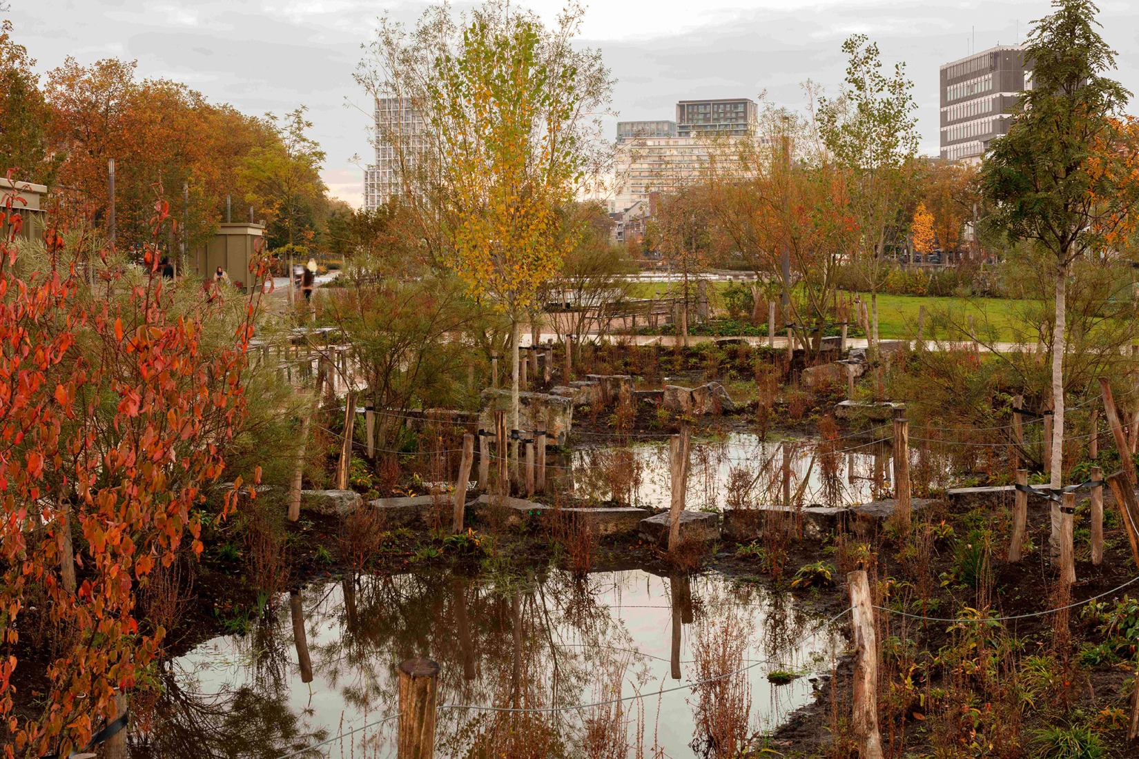 Zuidpark by Tractebel + ADR + Georges Descombes. Photograph by Isabelle Pateer.
