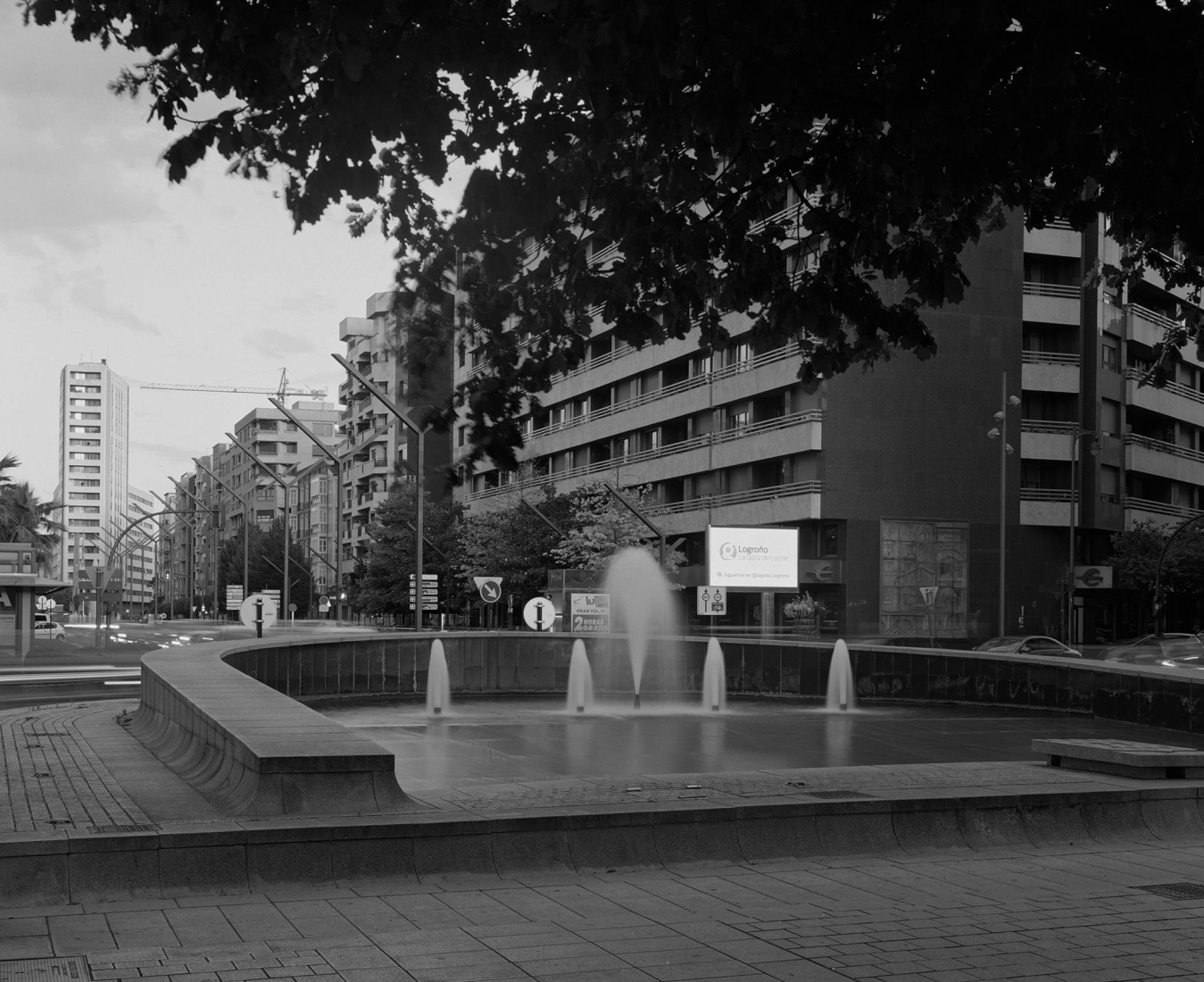 Before the intervention. "Round About Baths" by Leopold Banchini Architects.