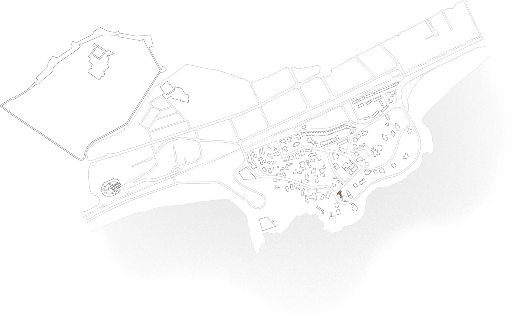 Plano de situación. Casa Maridia por Guillem Carrera.