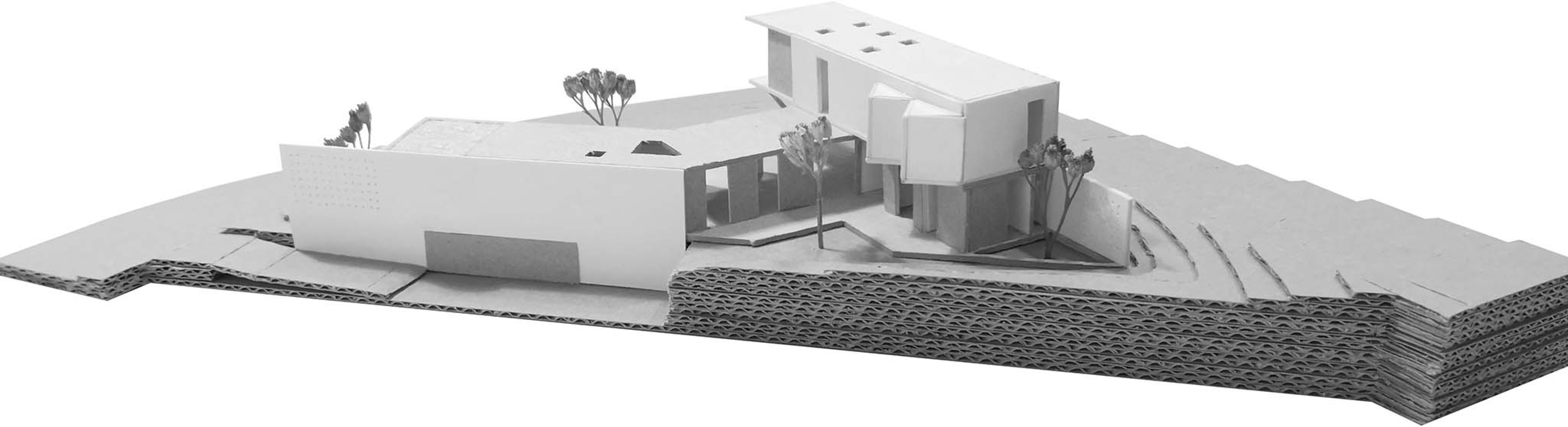 Maqueta. Casa Maridia por Guillem Carrera.