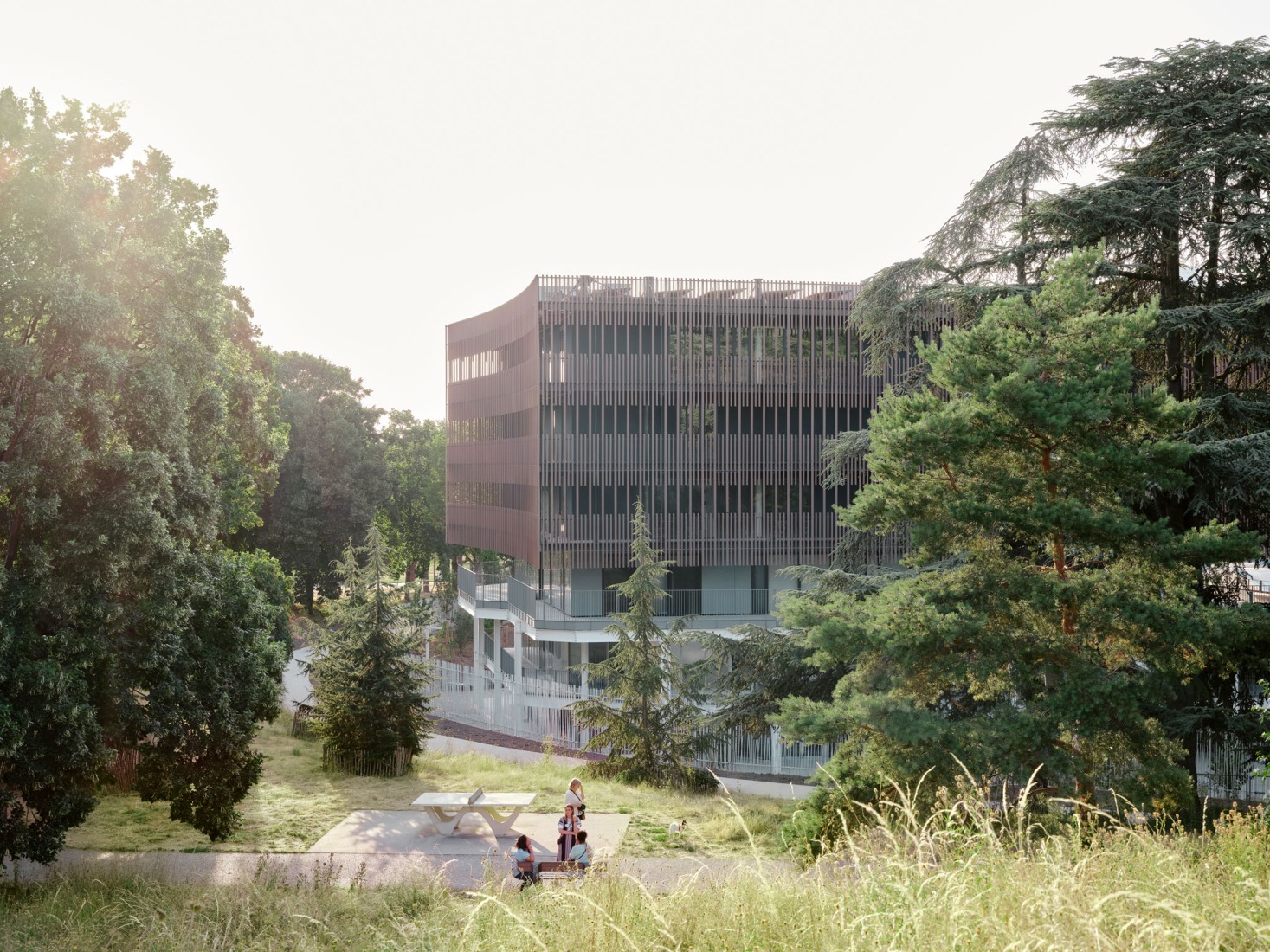 Campus du Parc by It's architecture. Photograph by Francesca Iove.
