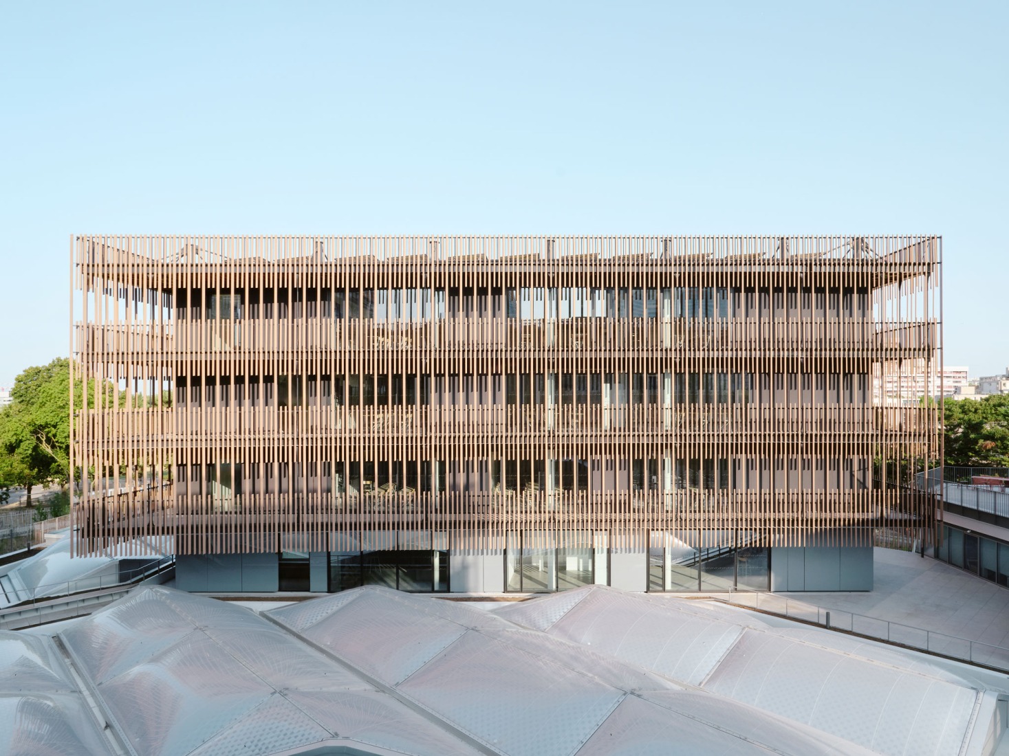 Campus du Parc by It's architecture. Photograph by Francesca Iove.