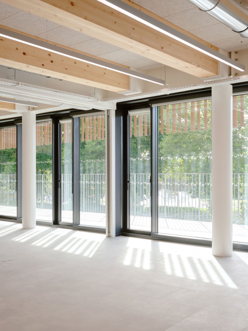 Campus du Parc by It's architecture. Photograph by Francesca Iove.