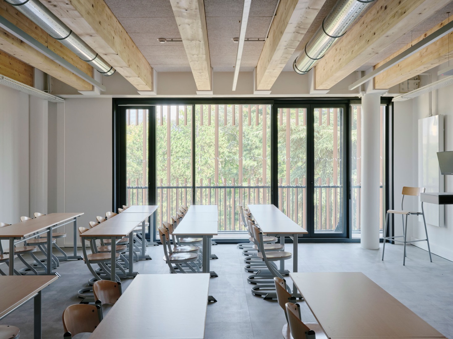 Campus du Parc by It's architecture. Photograph by Francesca Iove.
