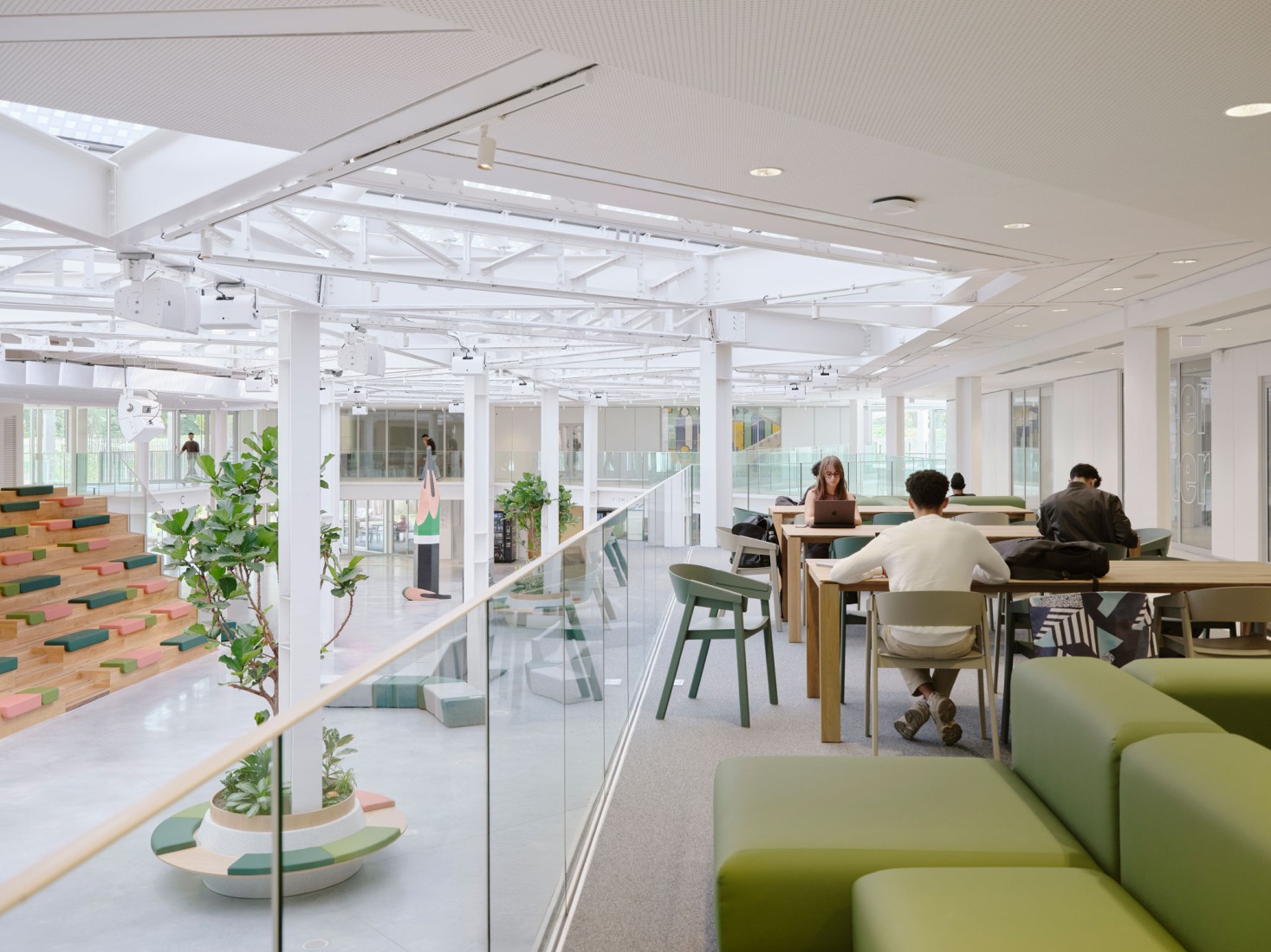 Campus du Parc by It's architecture. Photograph by Francesca Iove.
