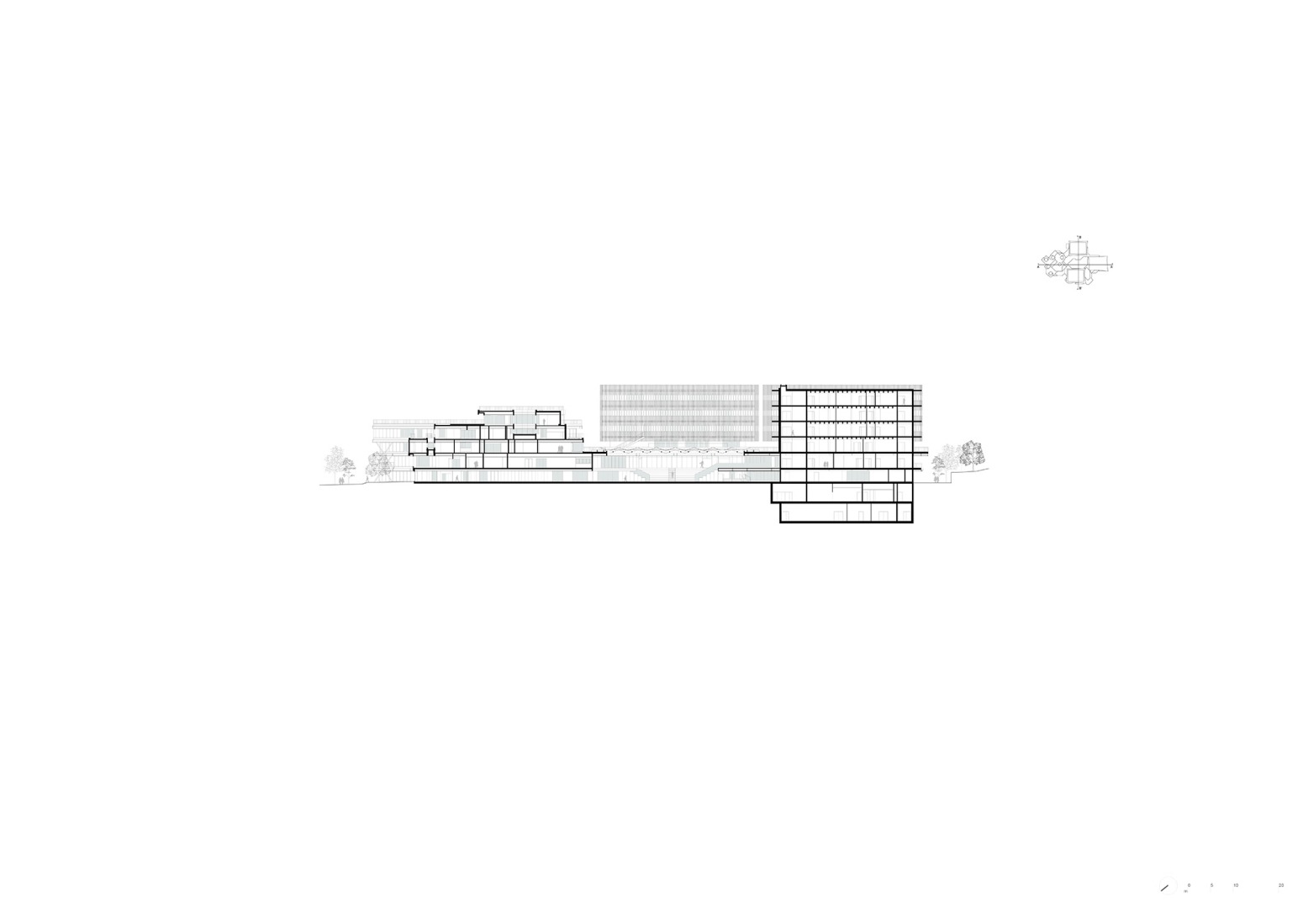 Section A. Campus du Parc by It's architecture.