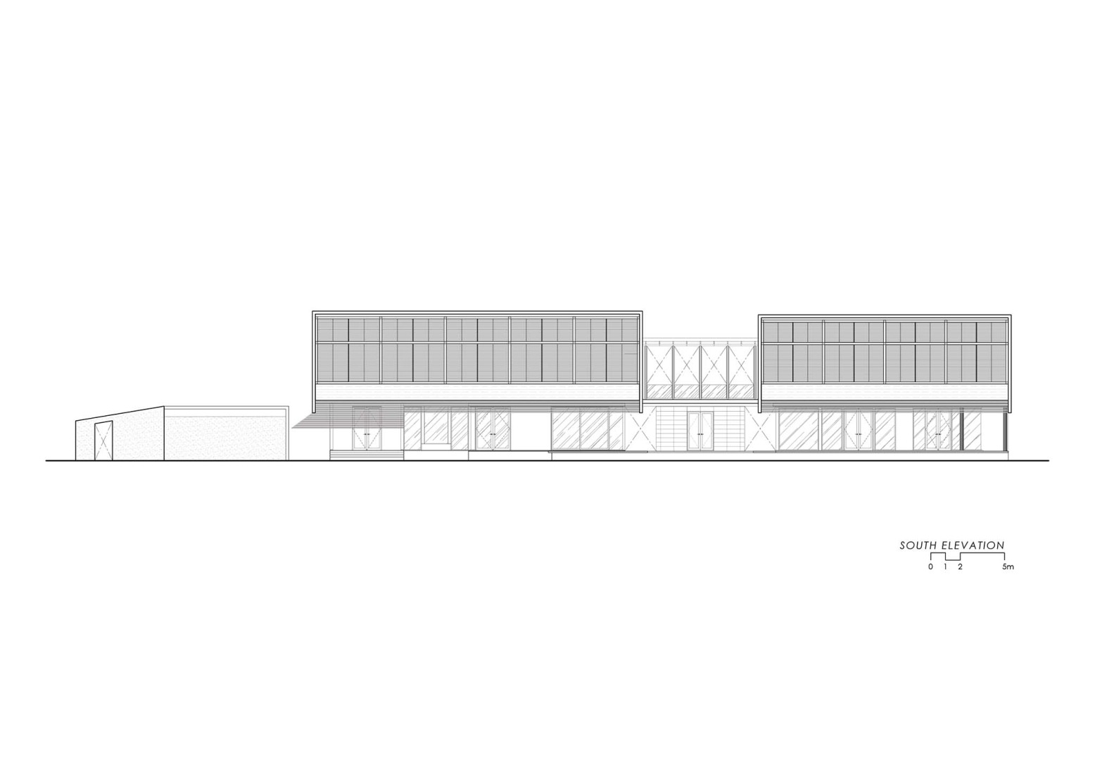 Elevation. BAAN NO.1 by Junsekino Architect and Design.