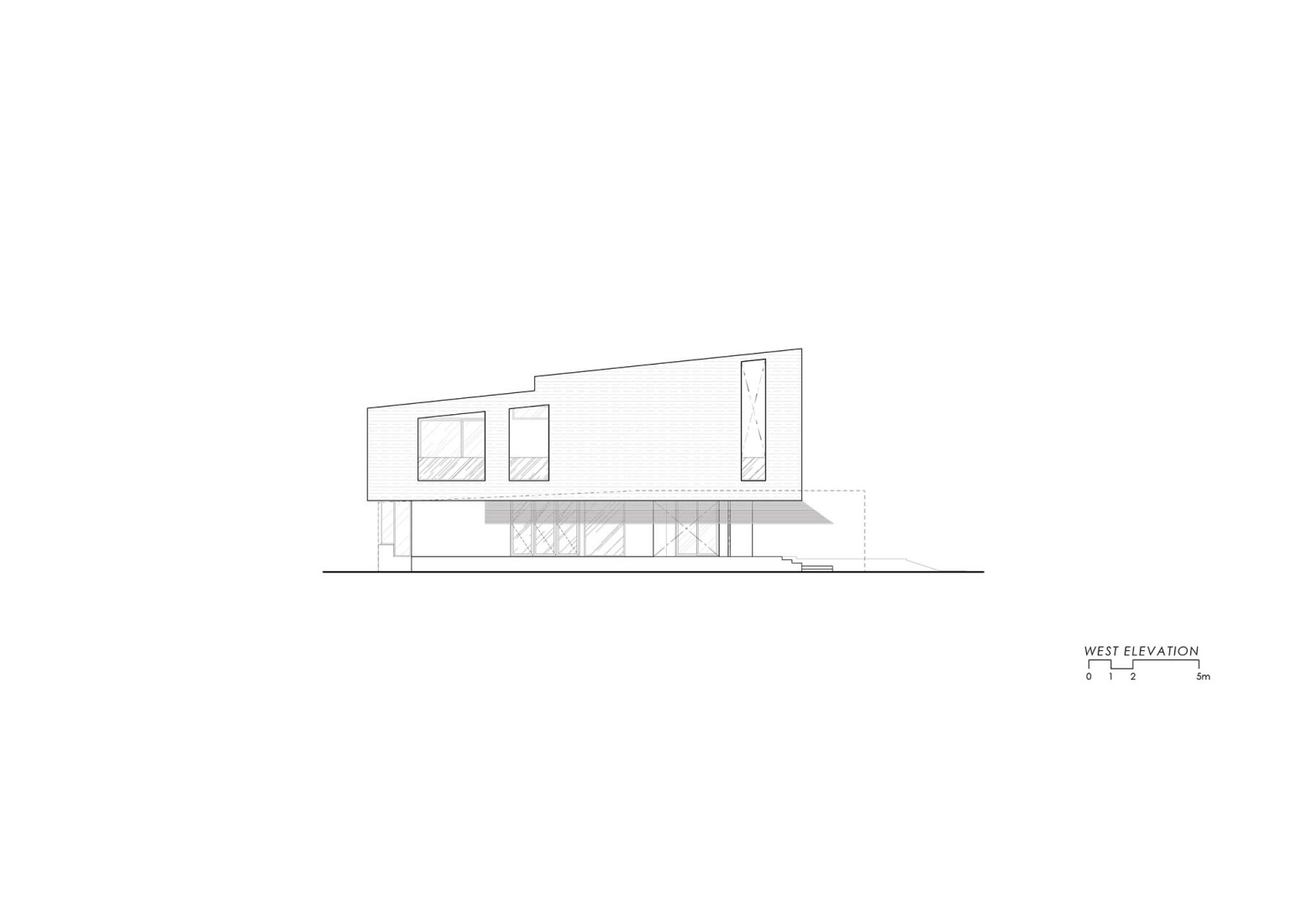 Elevation. BAAN NO.1 by Junsekino Architect and Design.