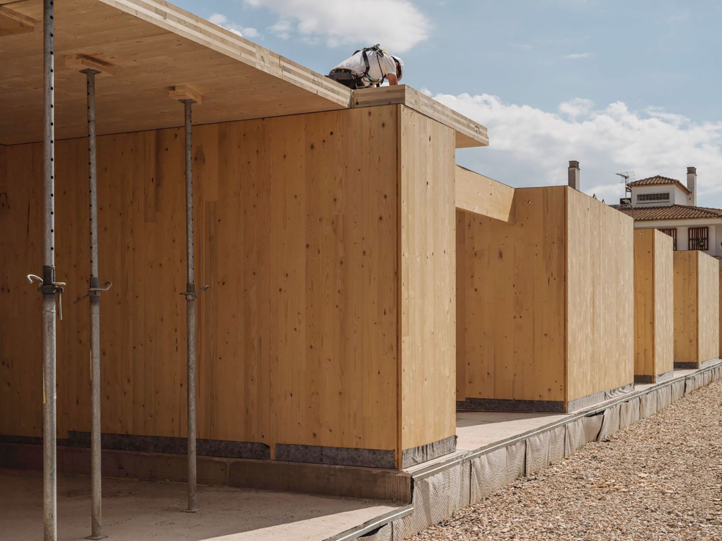 Obra. Centro de salud Son Ferriol por Laboqueria Arquitectura + Munarq. Fotografía por Ricard López.  