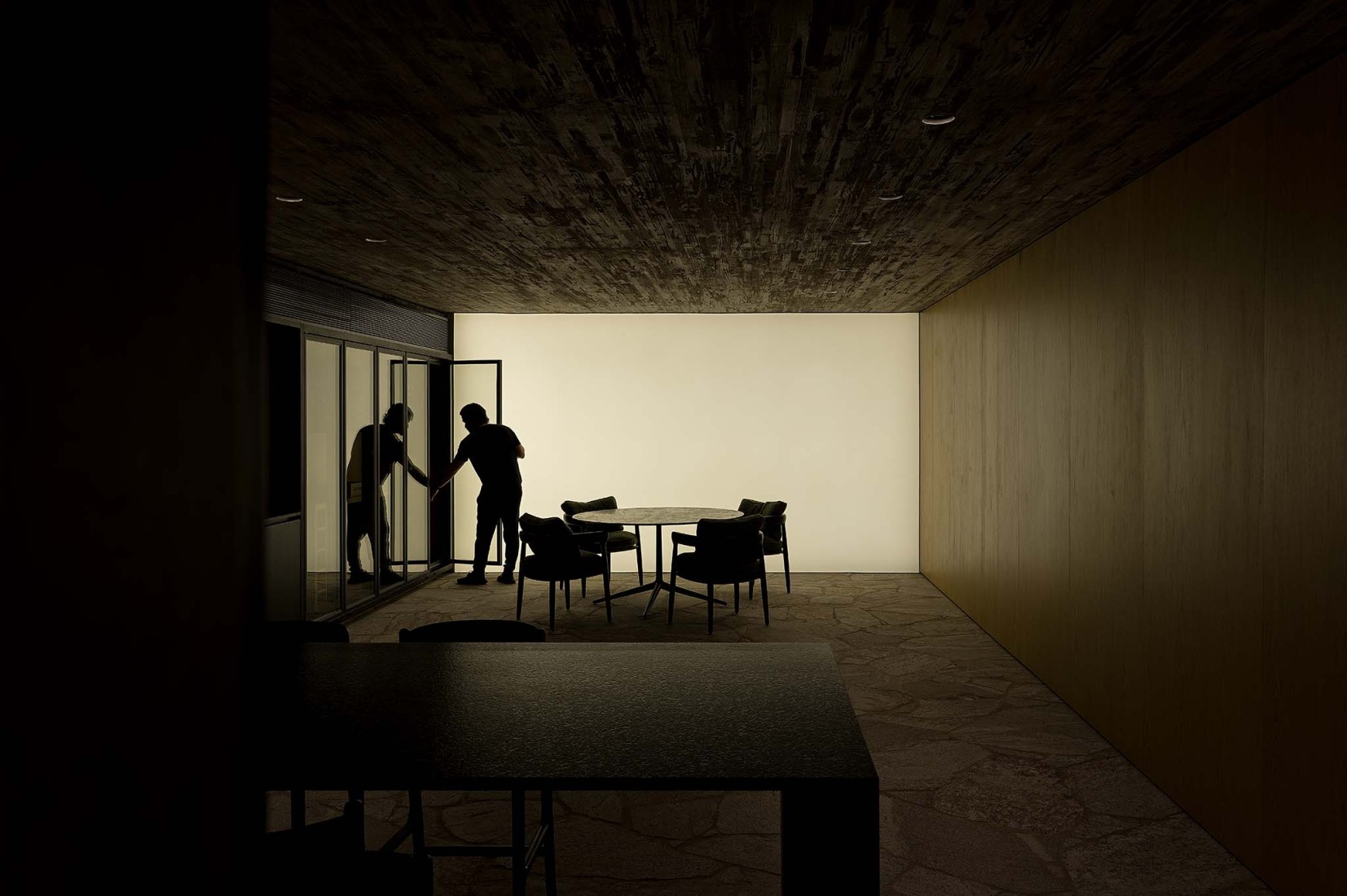 Celeiro House by mf+arquitetos. Photograph by Fernando Guerra.
