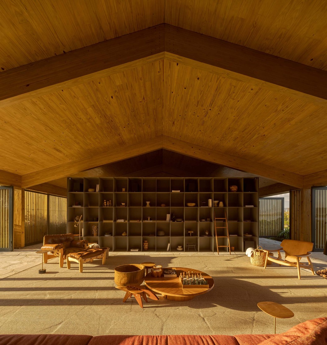 Celeiro House by mf+arquitetos. Photograph by Fernando Guerra.