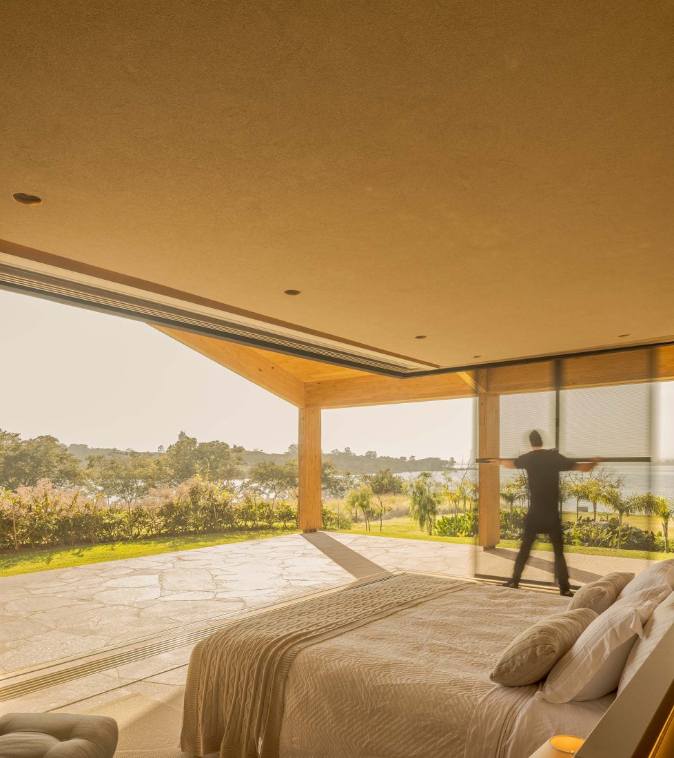 Celeiro House by mf+arquitetos. Photograph by Fernando Guerra.