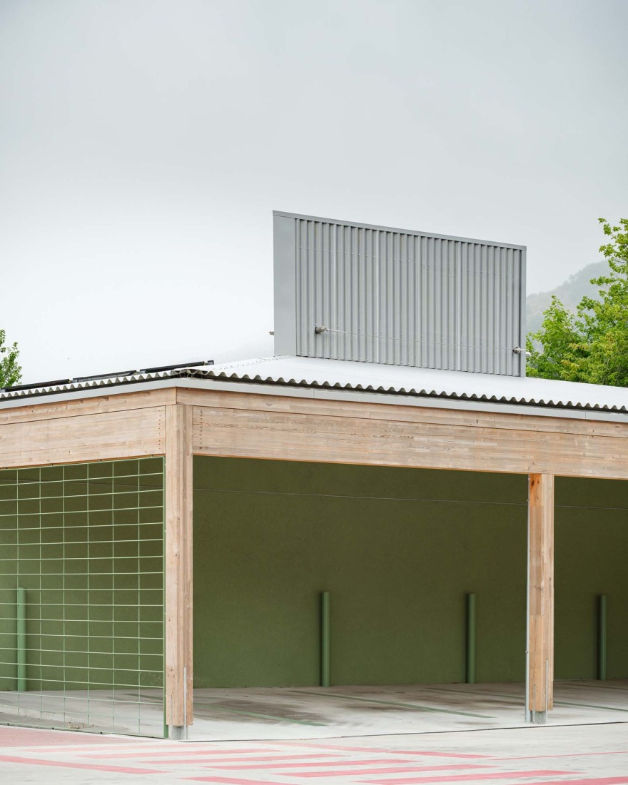Sakana-Mendialdea Forest Resources Center by MID estudio + FILO arquitectos. Photograph by María Azkarate.