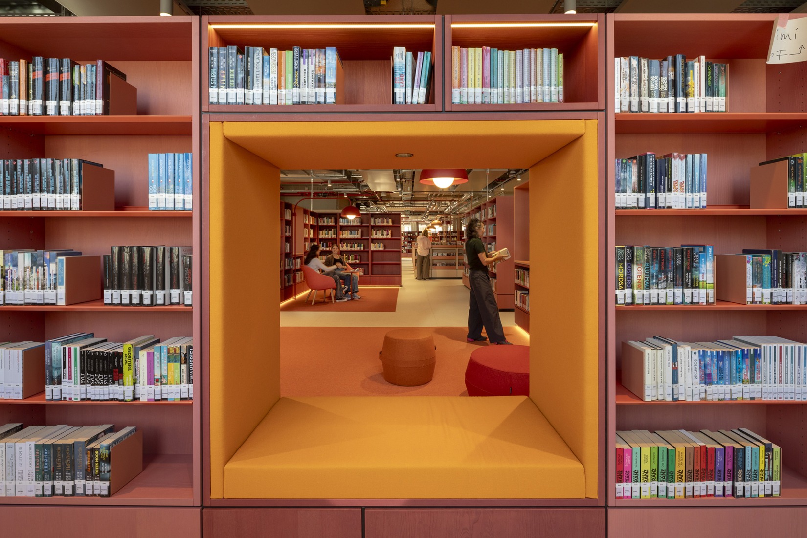 La Biblioteca Central de Essen por MVRDV. Fotografía por Daria Scagliola.