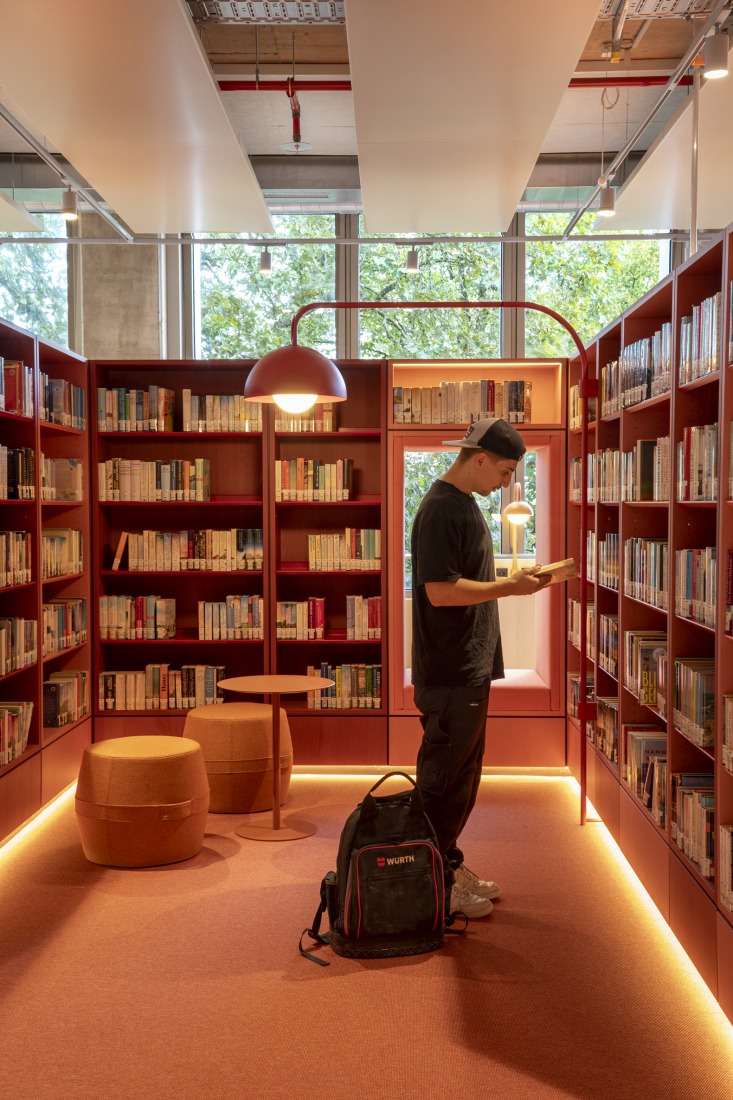 La Biblioteca Central de Essen por MVRDV. Fotografía por Daria Scagliola.