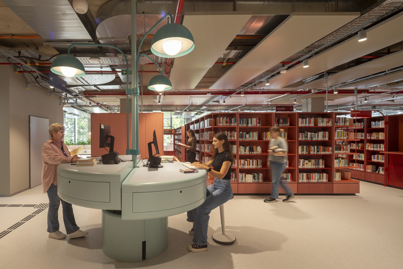 La Biblioteca Central de Essen por MVRDV. Fotografía por Daria Scagliola.