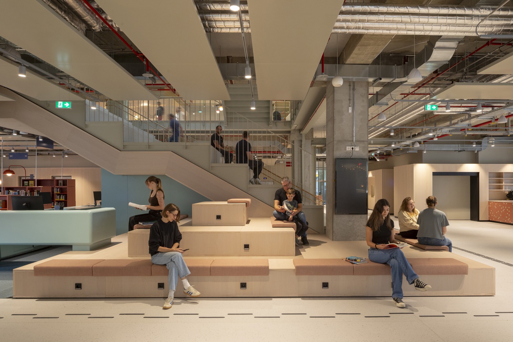 La Biblioteca Central de Essen por MVRDV. Fotografía por Daria Scagliola.