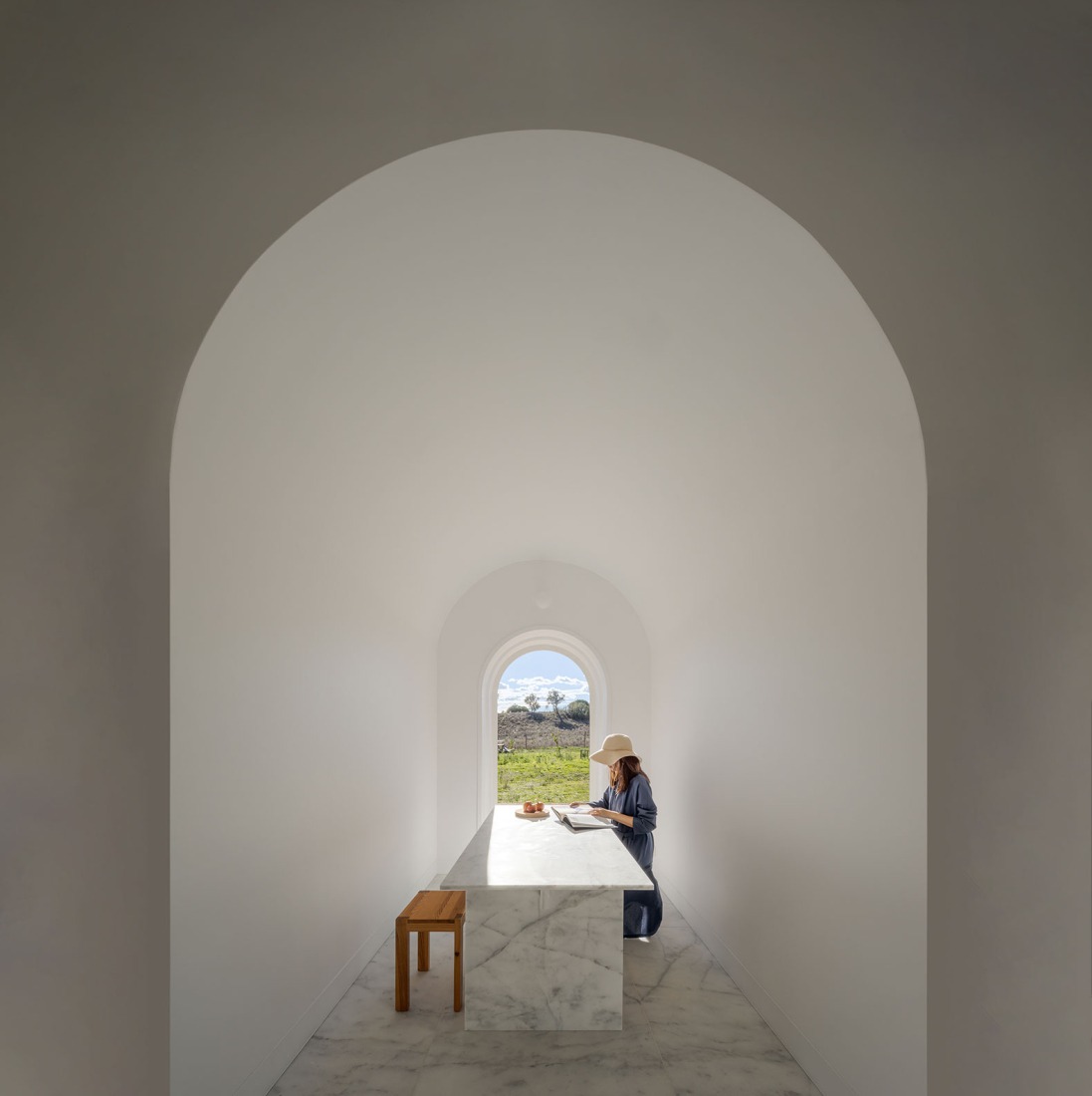 Monte Alvo House by NOZ Arquitectura. Photograph by Fernando Guerra.
