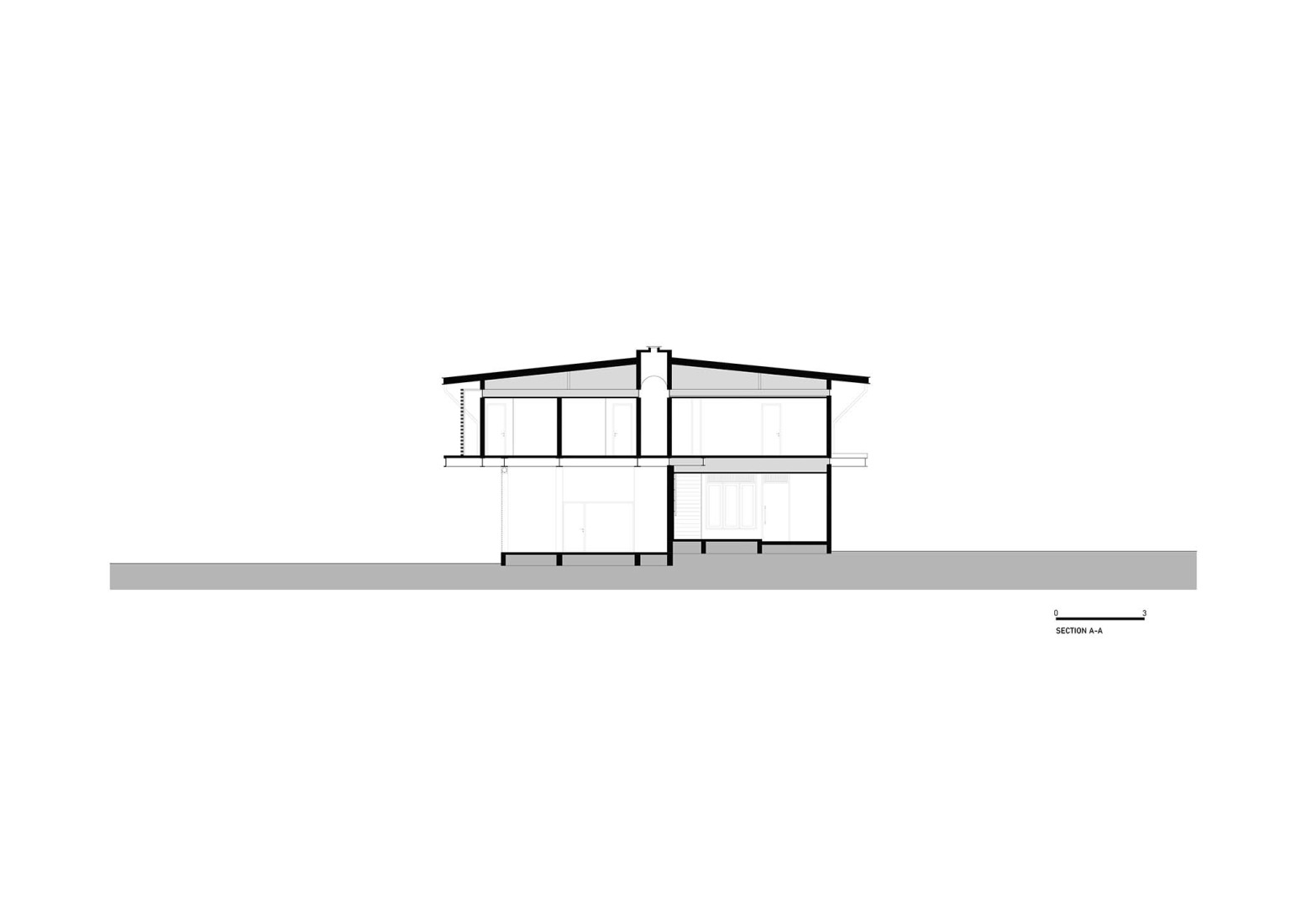 Section. H168 House by Only Human.
