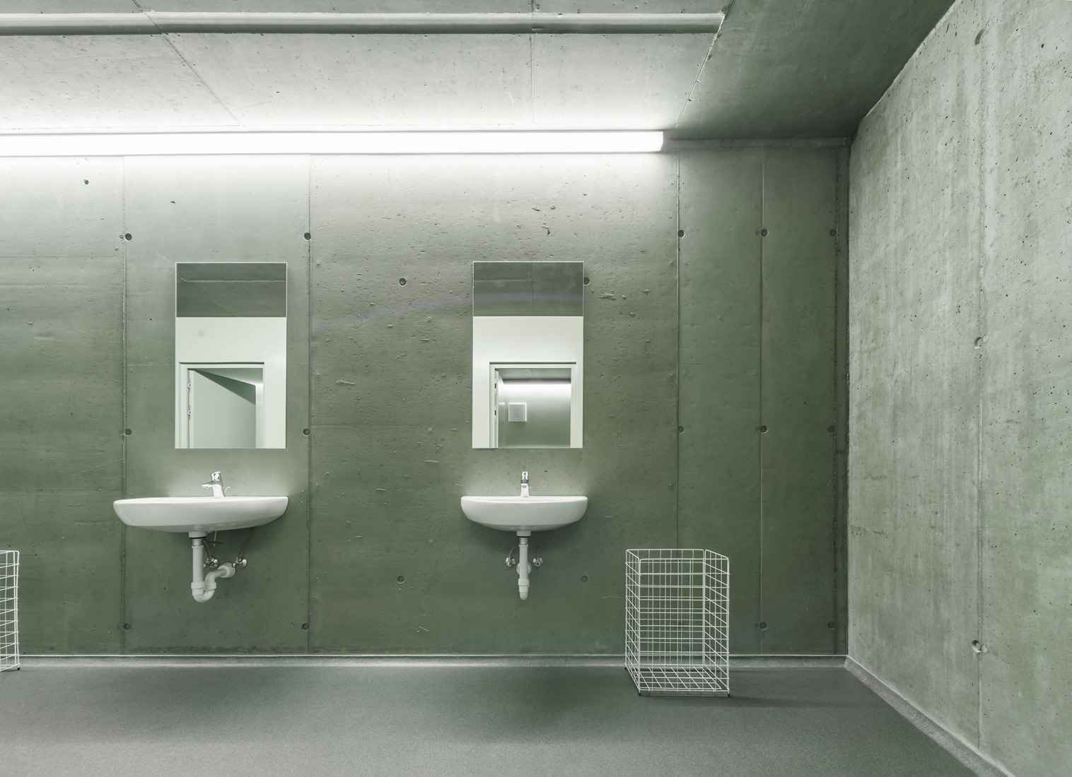 Civil Protection Centre by Roland Baldi Architects. Photograph by Oskar Da Riz. 