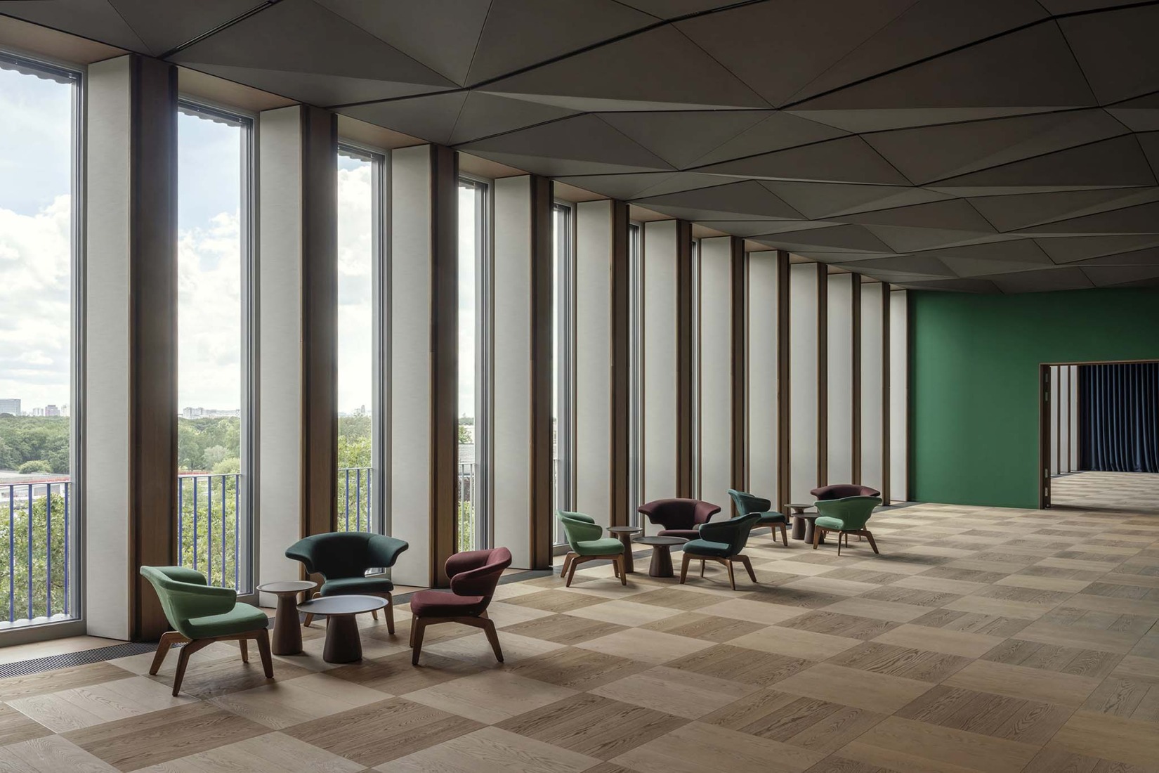 Office Building for Federal Authorities at the Spreebogen by Sauerbruch Hutton. Photograph by Jan Bitter.