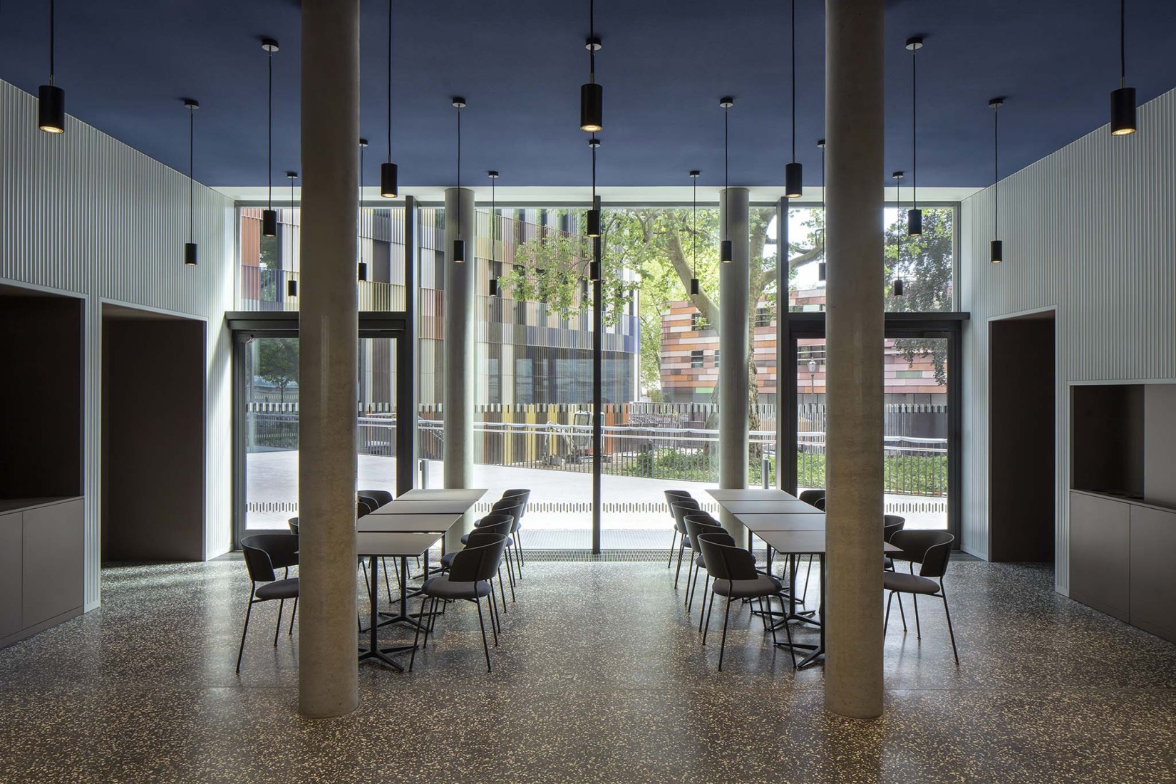 Office Building for Federal Authorities at the Spreebogen by Sauerbruch Hutton. Photograph by Jan Bitter.