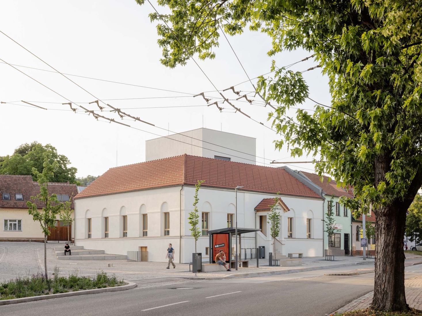 Stará hasička Cultural and Community Centre by Schwerpunkt. Photograph by Matej Hakár.