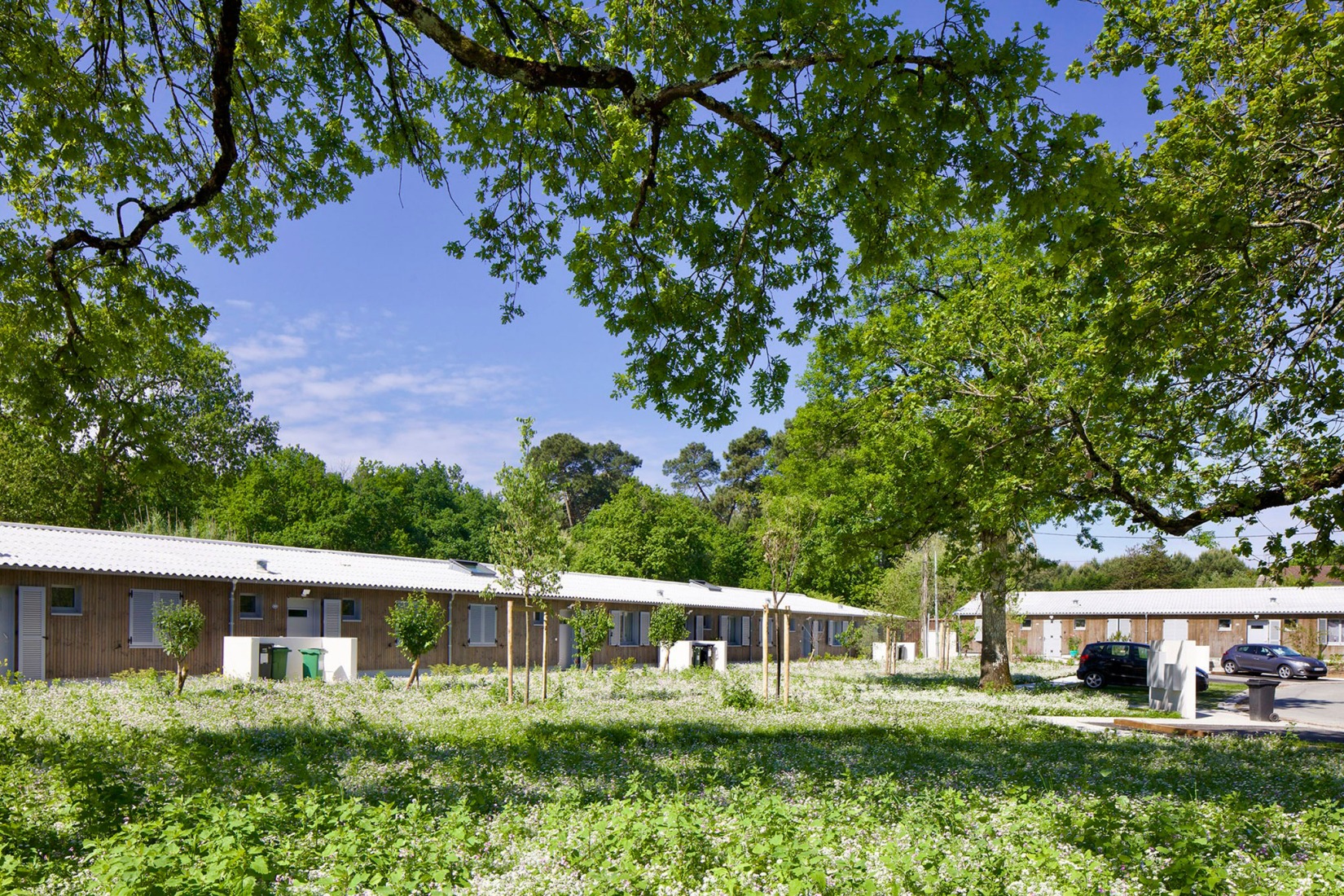 "The Transformation of Cité de Beutre," a finalist in the renovation category of the second edition of the European Collective Housing Award. Photograph by Philippe Ruault.