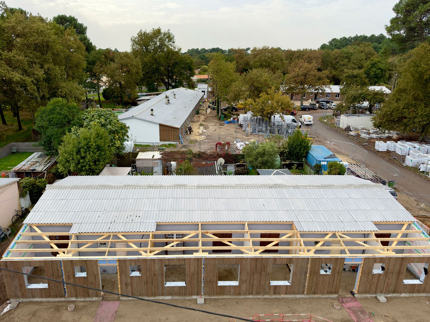 "The Transformation of Cité de Beutre," a finalist in the renovation category of the second edition of the European Collective Housing Award. Photograph by Philippe Ruault.